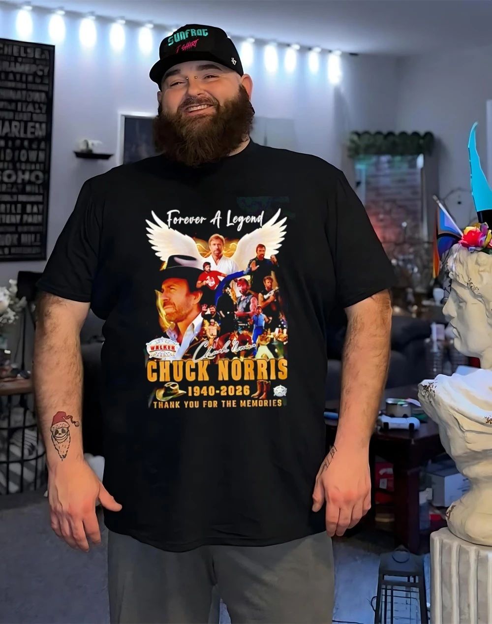 Chuck Norris Forever A Legend 2026 Rest In Glory shirt