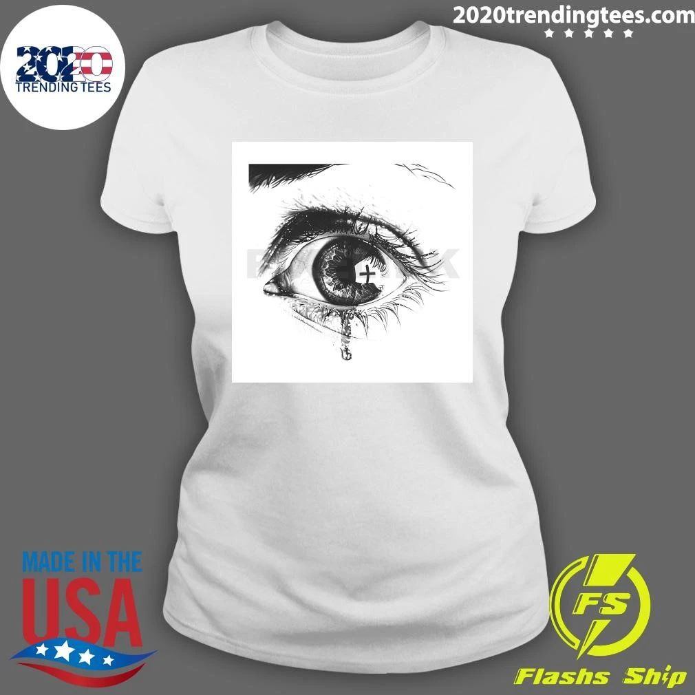 Crying Eye Biblical Cross Shirt