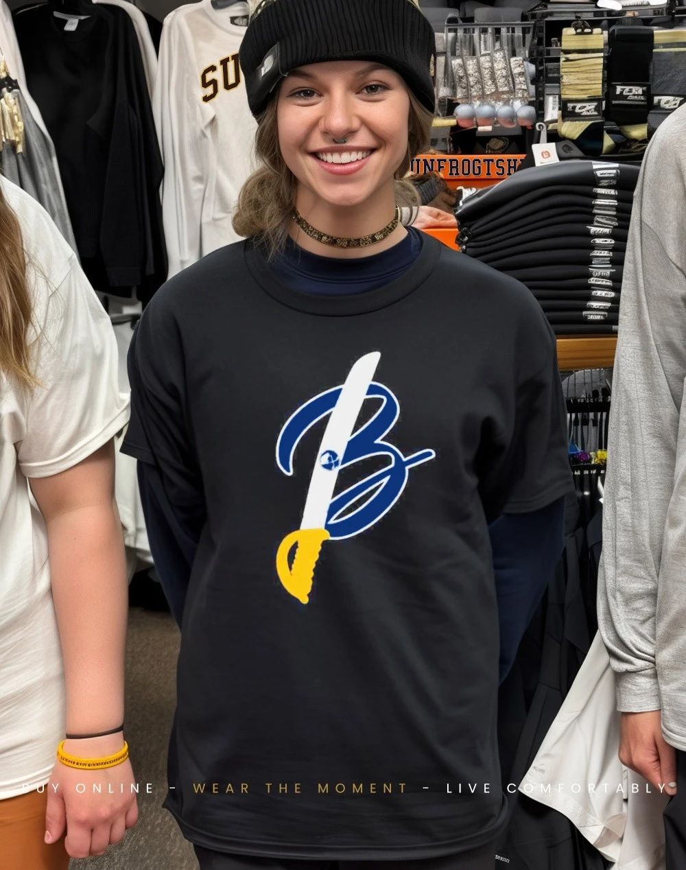 Buffalo Sabres Beer Sword front and back shirt