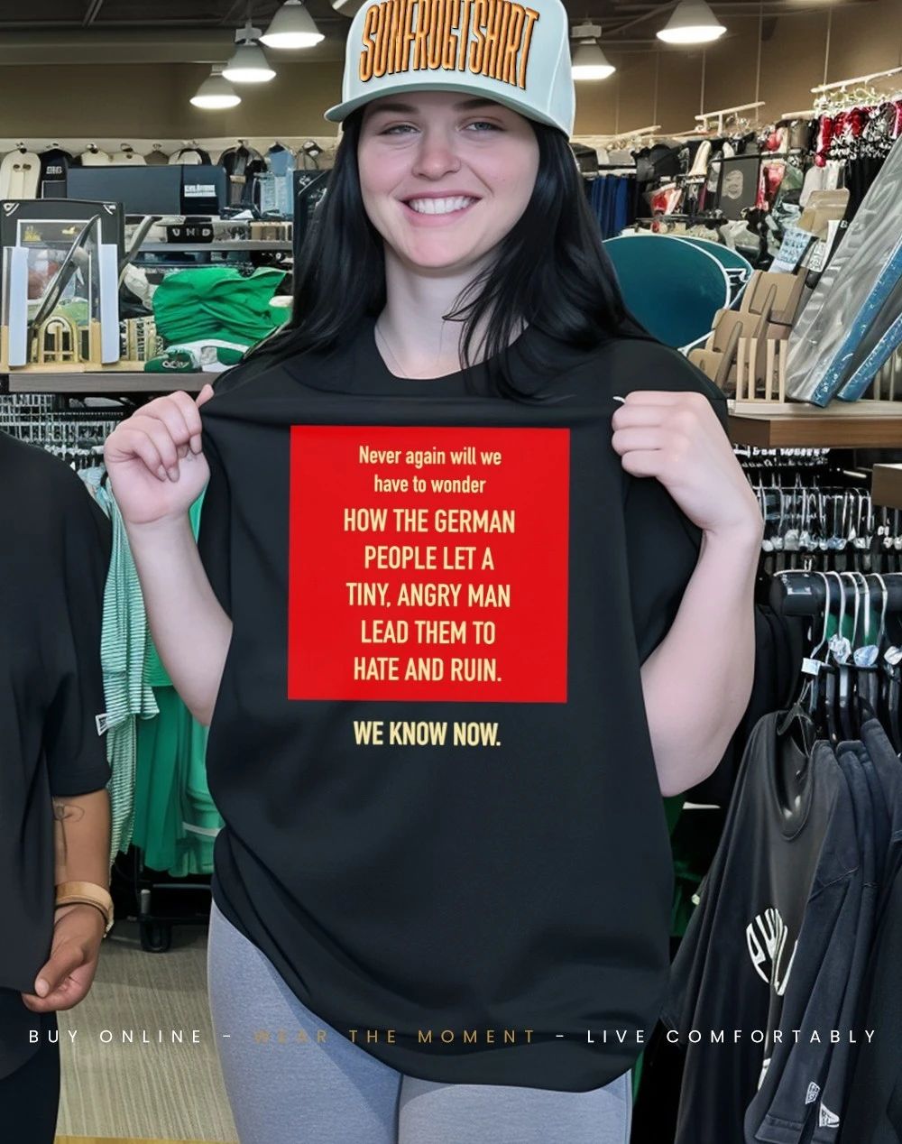 How the german people let a tiny angry man lead them to hate and ruin shirt