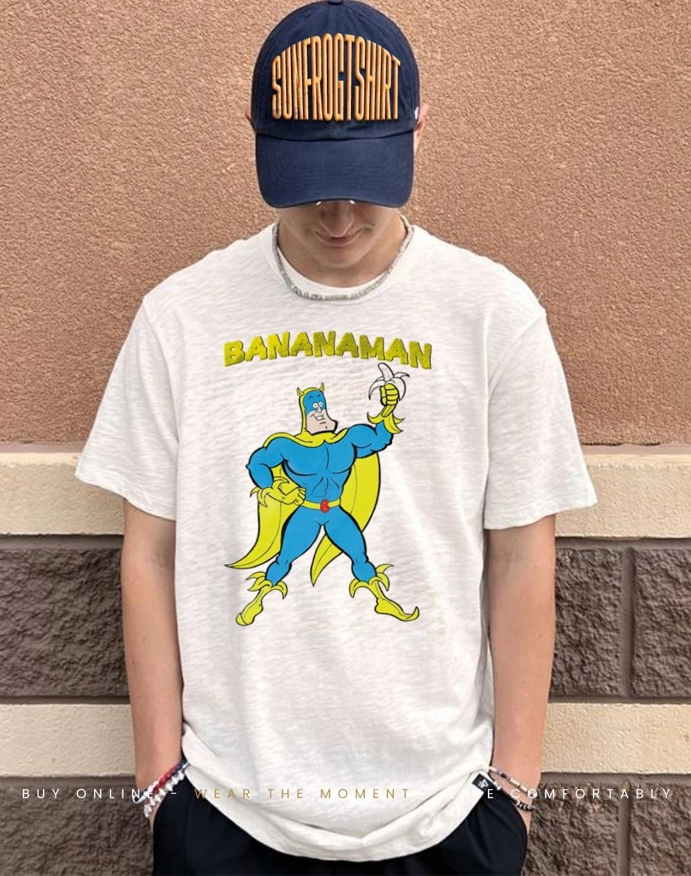 Bananaman Banana cartoon shirt