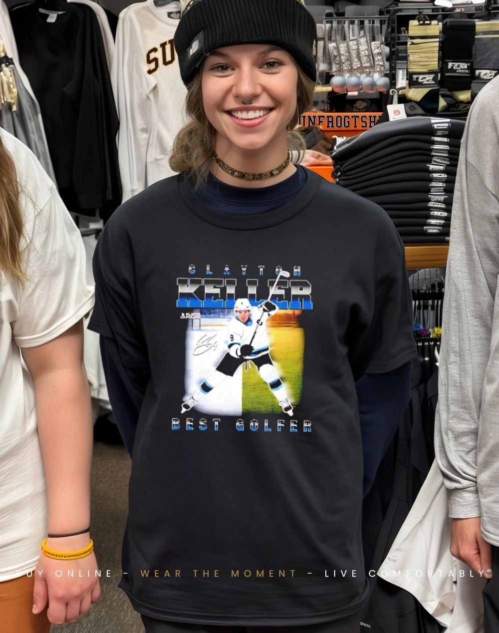 Clayton Keller Utah Best Golfer signature graphic shirt