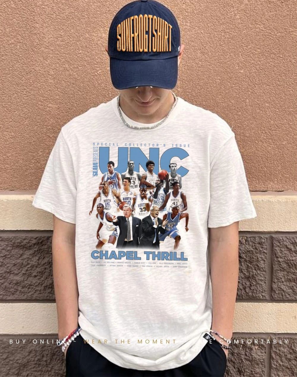 North Carolina Tar Heels Chapel Thrill SLAM Presents shirt