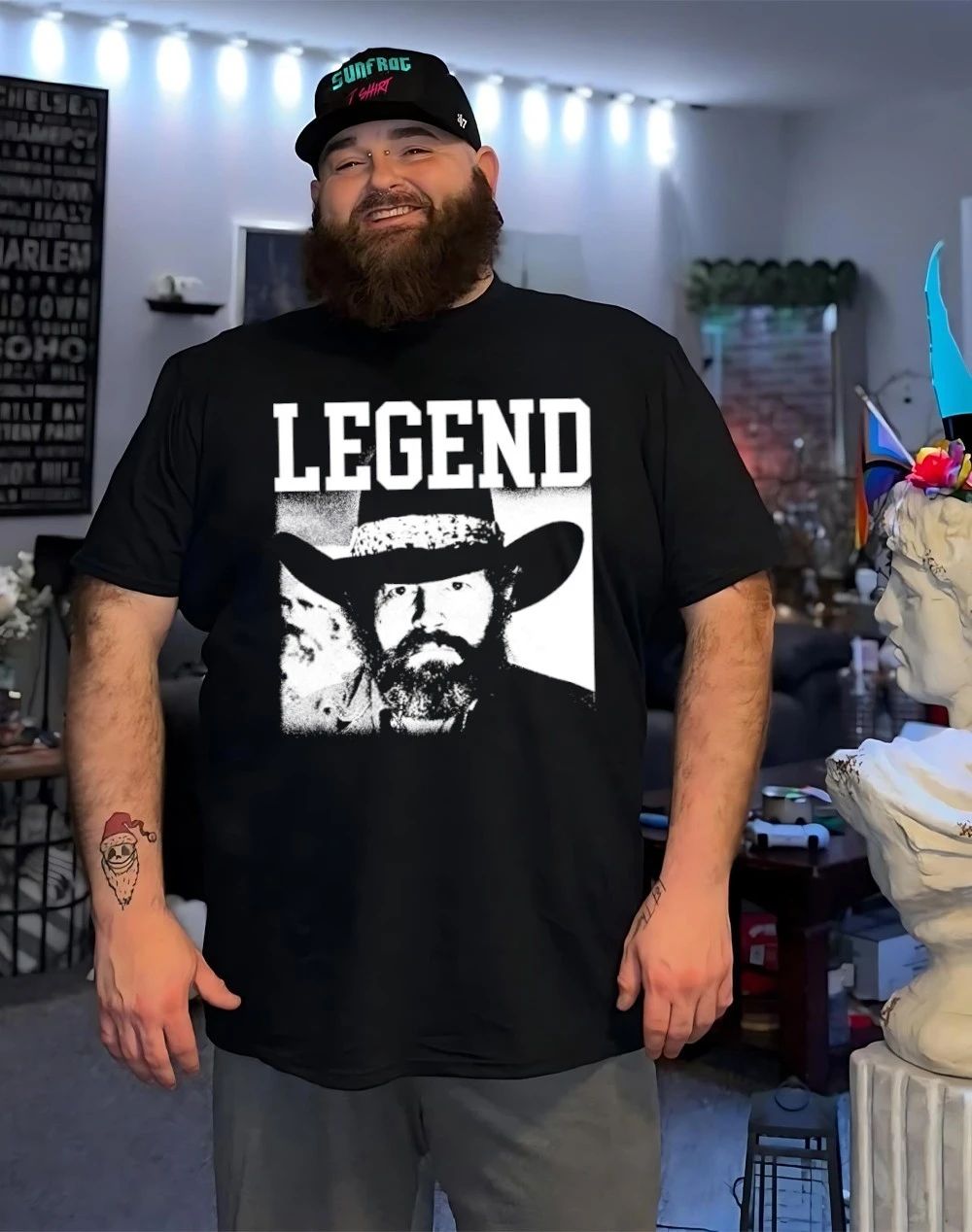 The Longhaired Redneck Legend shirt