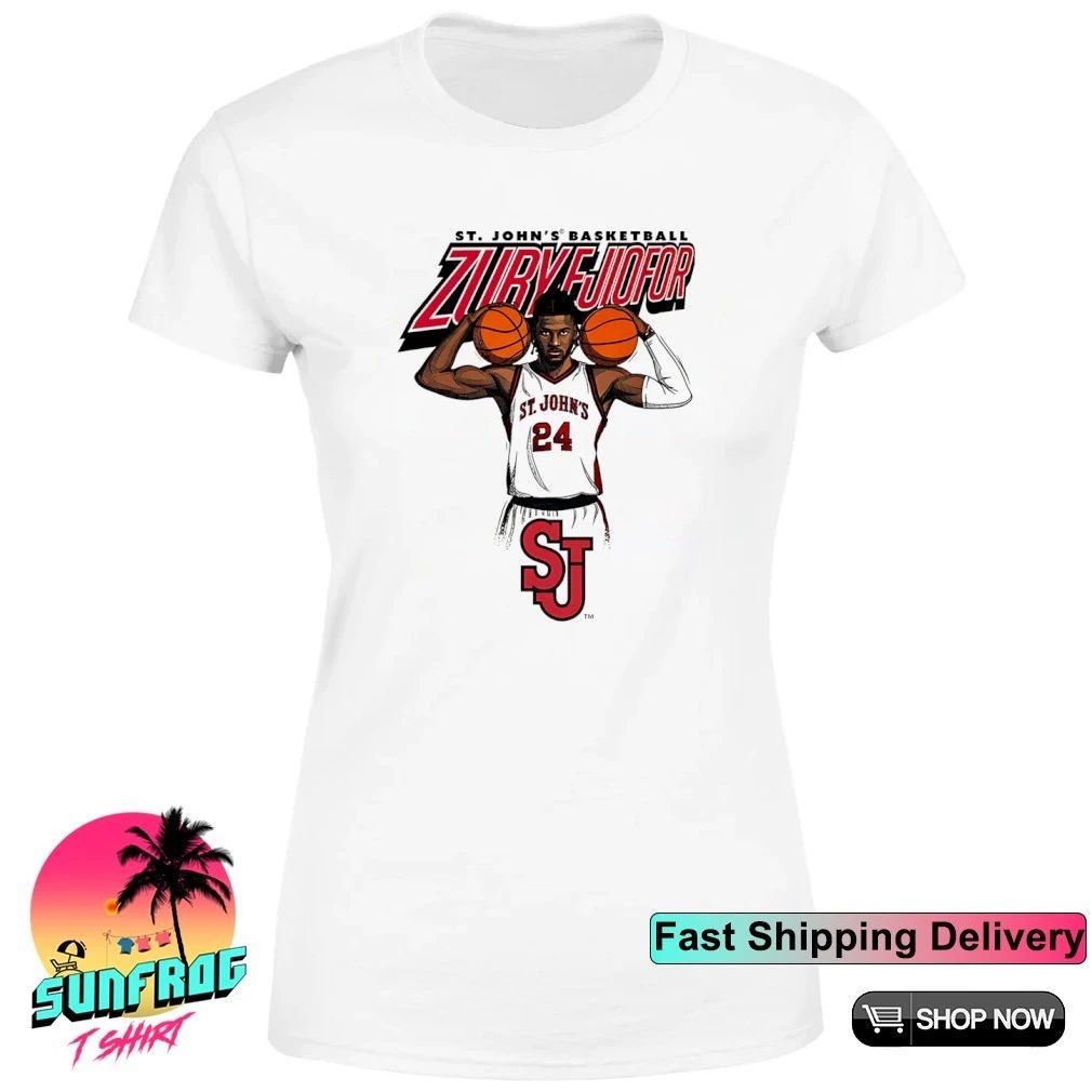Zuby Ejiofor St. John’s Red Storm MM26 graphic shirt