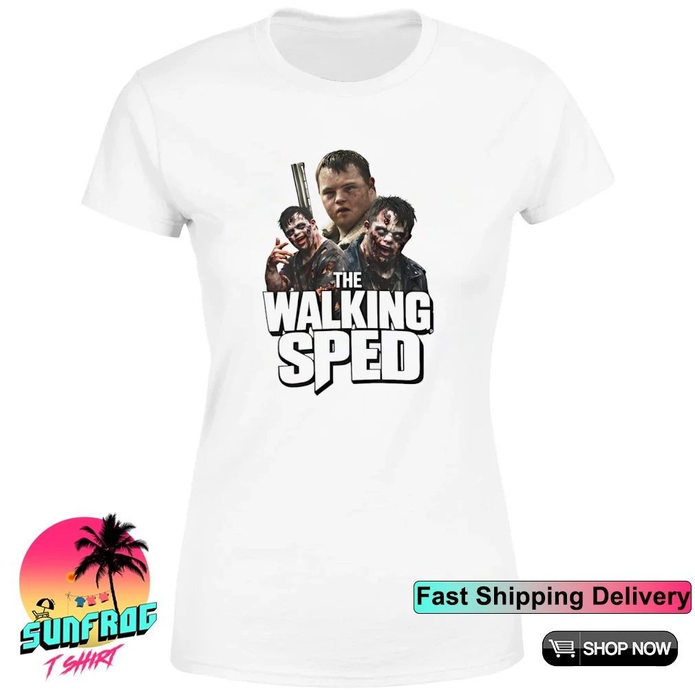 The Walking Sped down graphic shirt