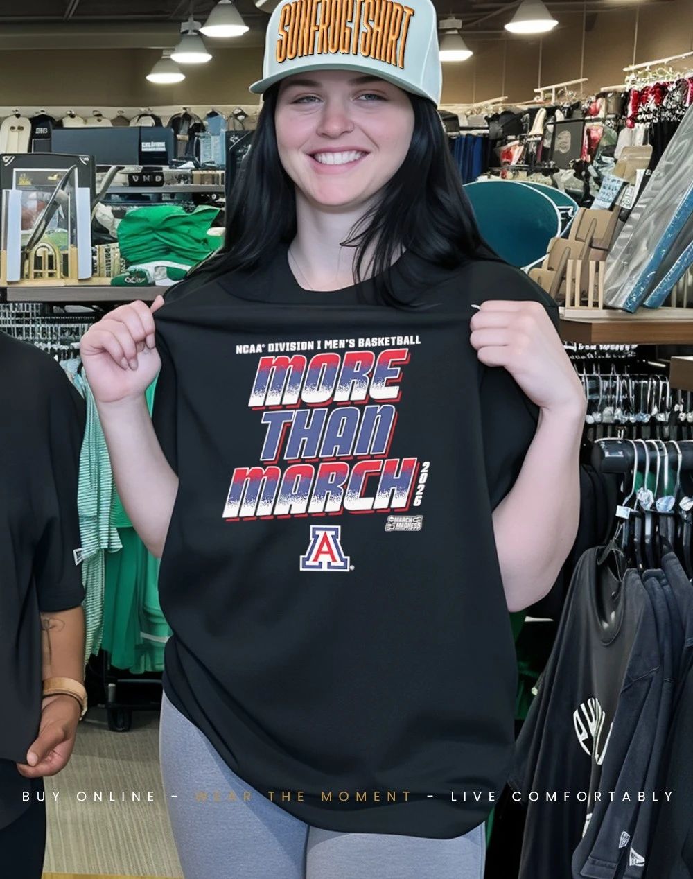 Arizona Wildcats 2026 March Madness NCAA Division I Men’s Baksetball More Than March shirt