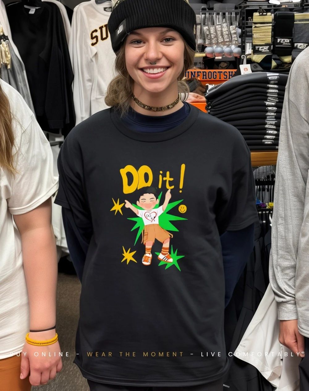 Do It Doh Kyungsoo Asia Concert Tour cartoon shirt