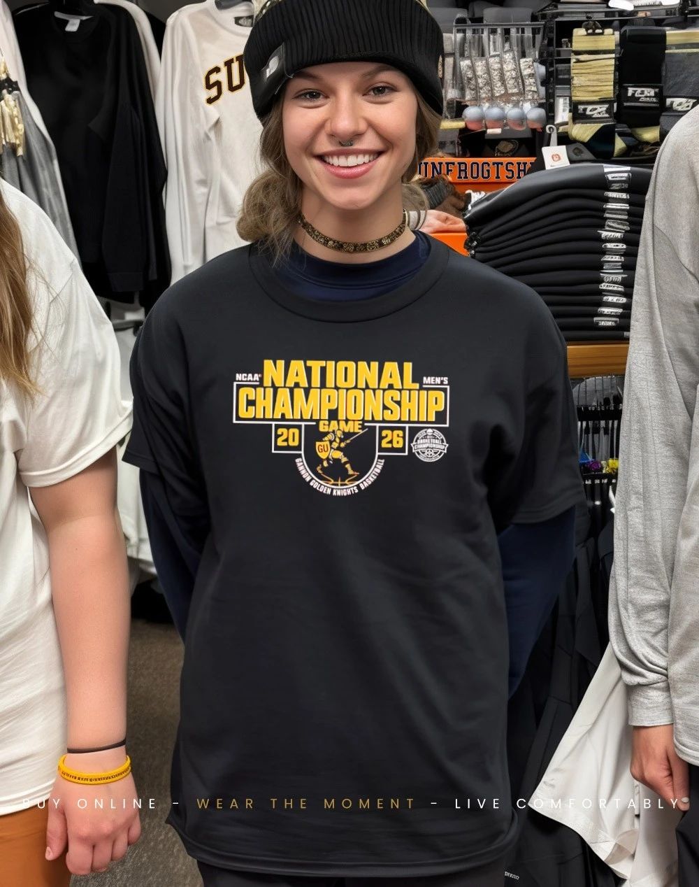 Gannon University Men’s Basketball 2026 DII National Champions logo shirt