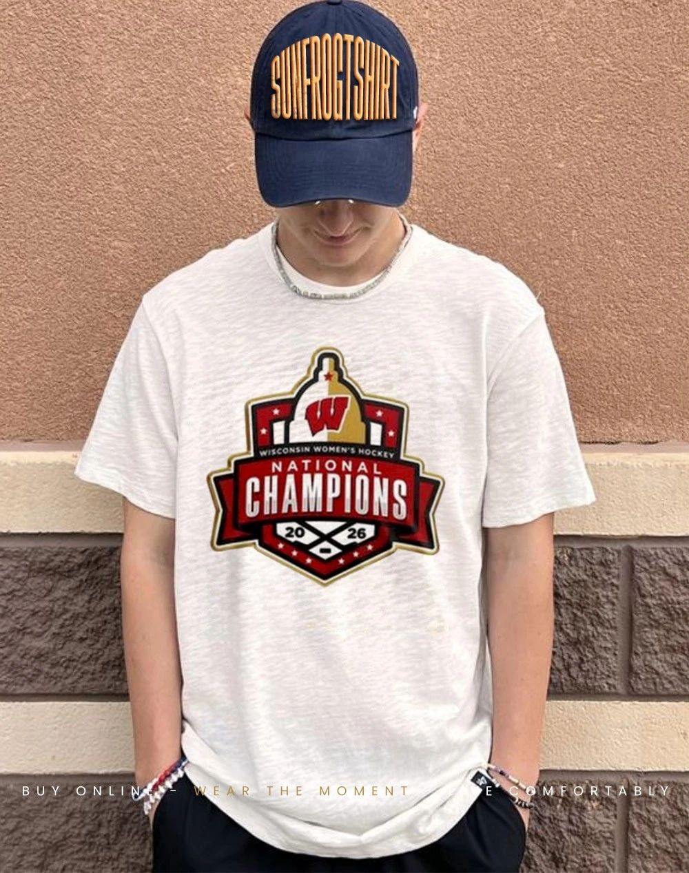 Wisconsin Badgers NCAA Ice Hockey 2026 National Champions shirt
