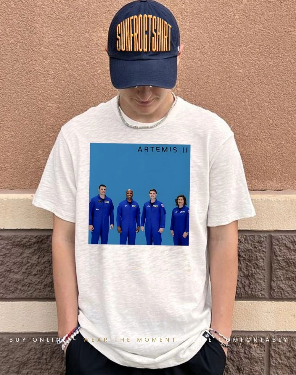 Artemis II Astronaut NASA Mission photo shirt