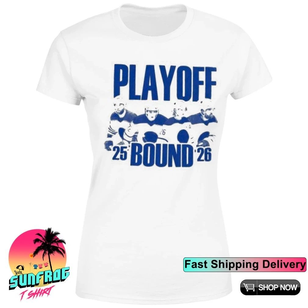 Buffalo Sabres Playoff Bound 2026 front and back shirt