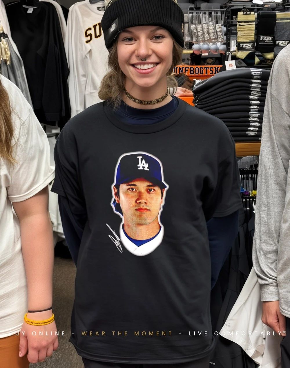 Los Angeles Dodgers Shohei Ohtani Outerstuff Headliner signature shirt