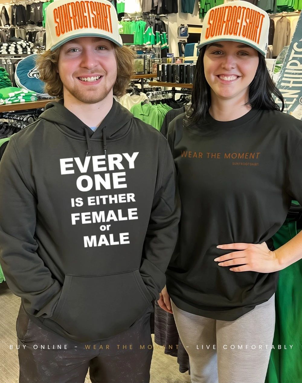Everyone Is Either Female Or Male Shirt