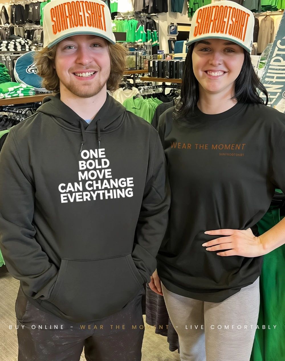 One bold move can change everything shirt