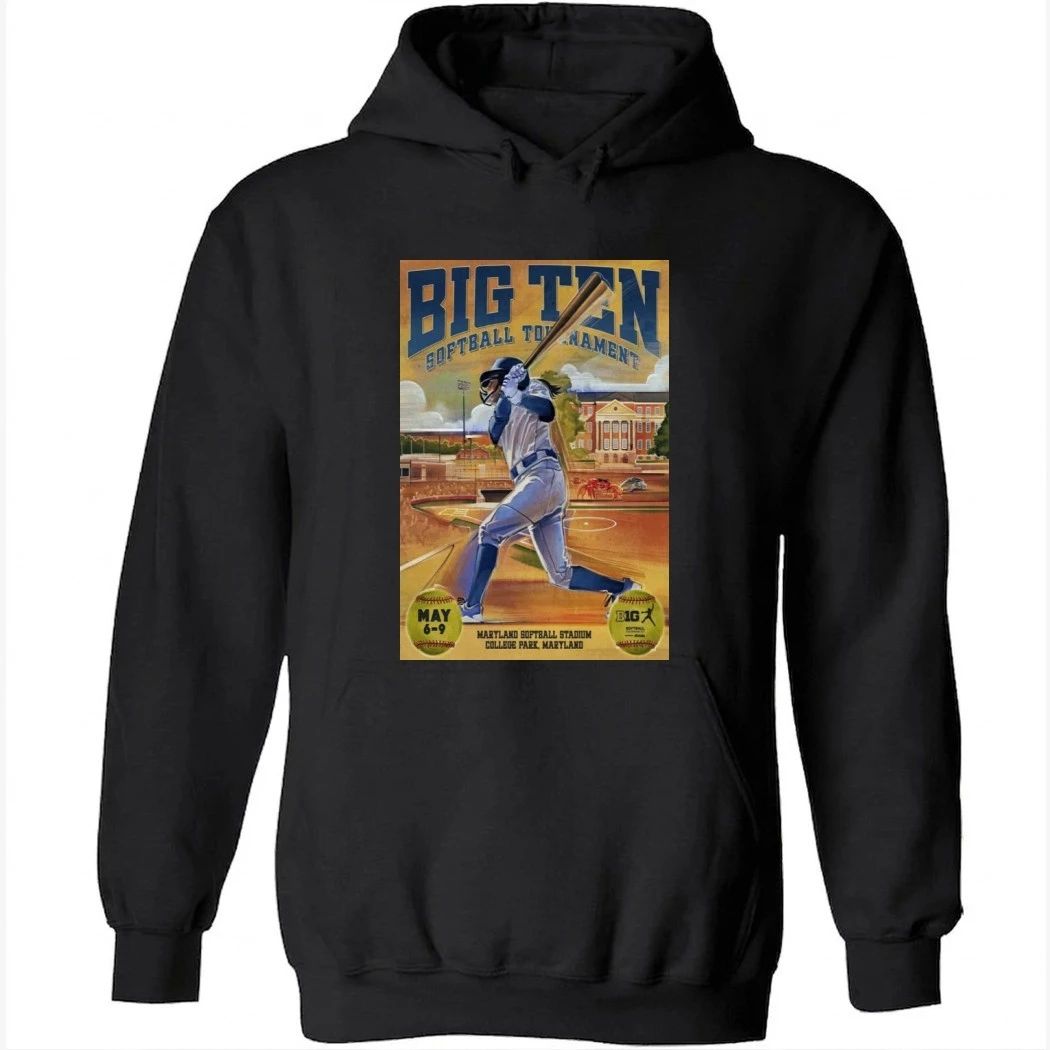 Big Ten Conference May 6-9 2026 College Park, Maryland Poster Shirt