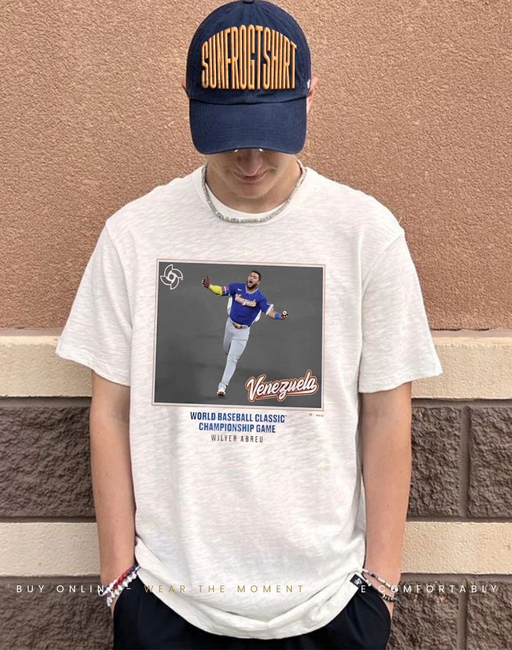 Venezuela Baseball Wilyer Abreu 2026 World Baseball Classic Home Run shirt