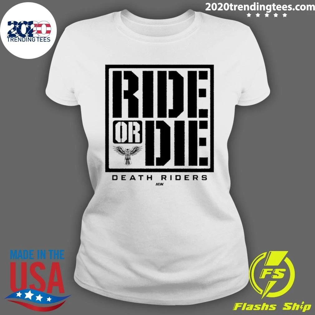 Benjamin Satterley Pac Death Riders Ride Or Die Shirt