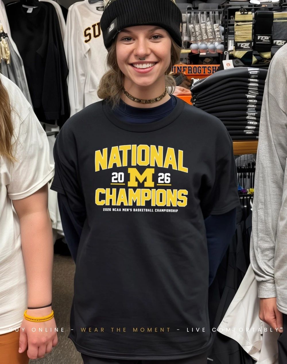 Michigan Wolverines Men’s Basketball 2026 National Championship shirt