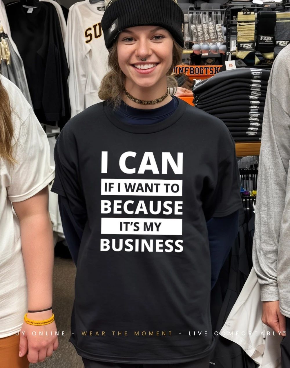 Tabitha Brown I Can If I Want To Because It’s My Business Shirt