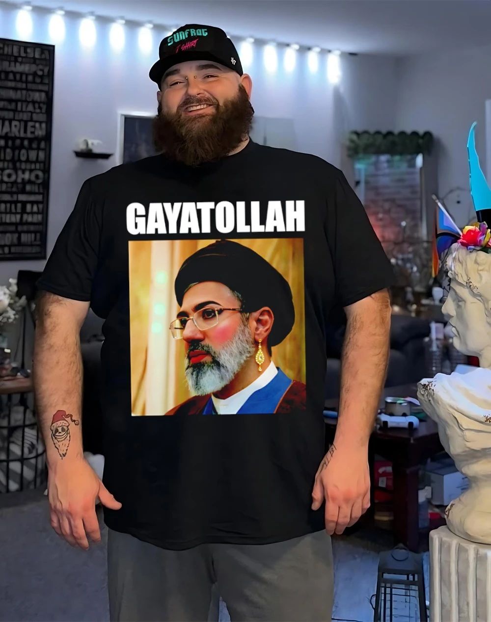 Mojtaba Khamenei Gayatollah gay meme shirt