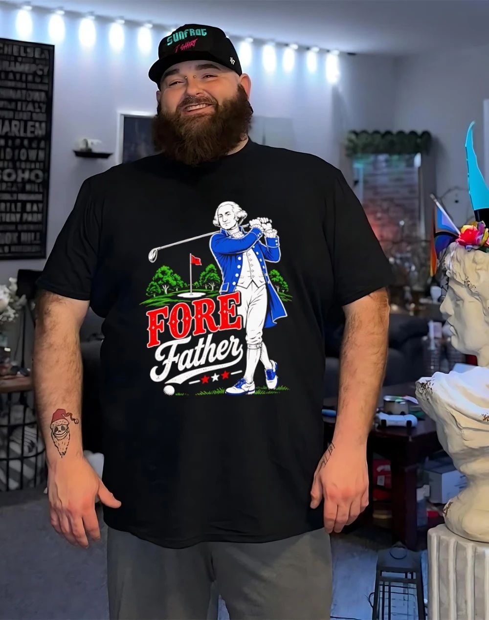Forefather Golf George Washington 2026 shirt