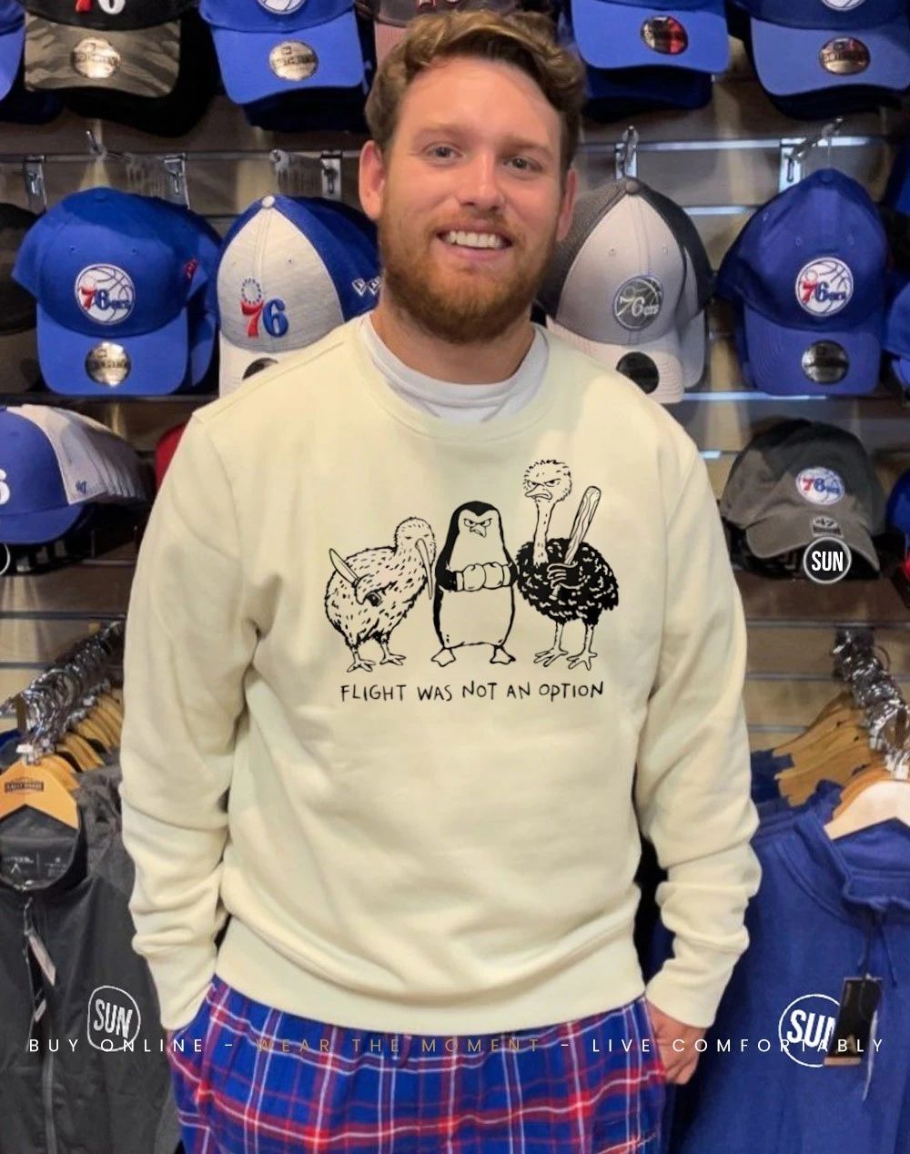 Flight Was Not An Option animal shirt