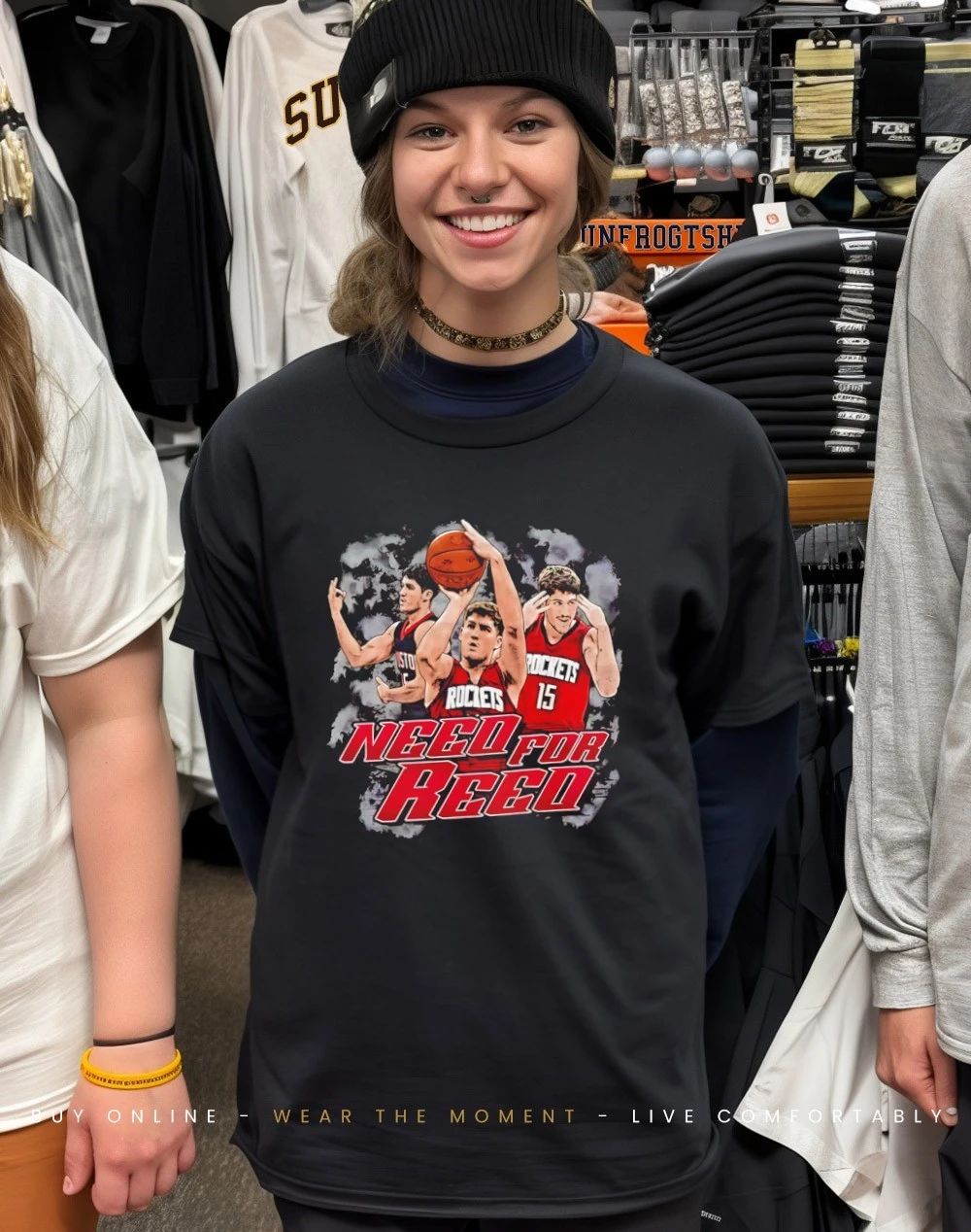 Reed Sheppard Houston Rockets need for reed shirt
