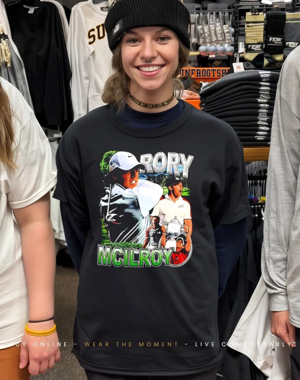 Rory Mcilroy 2026 Grand Slam Winner 90s bootleg shirt