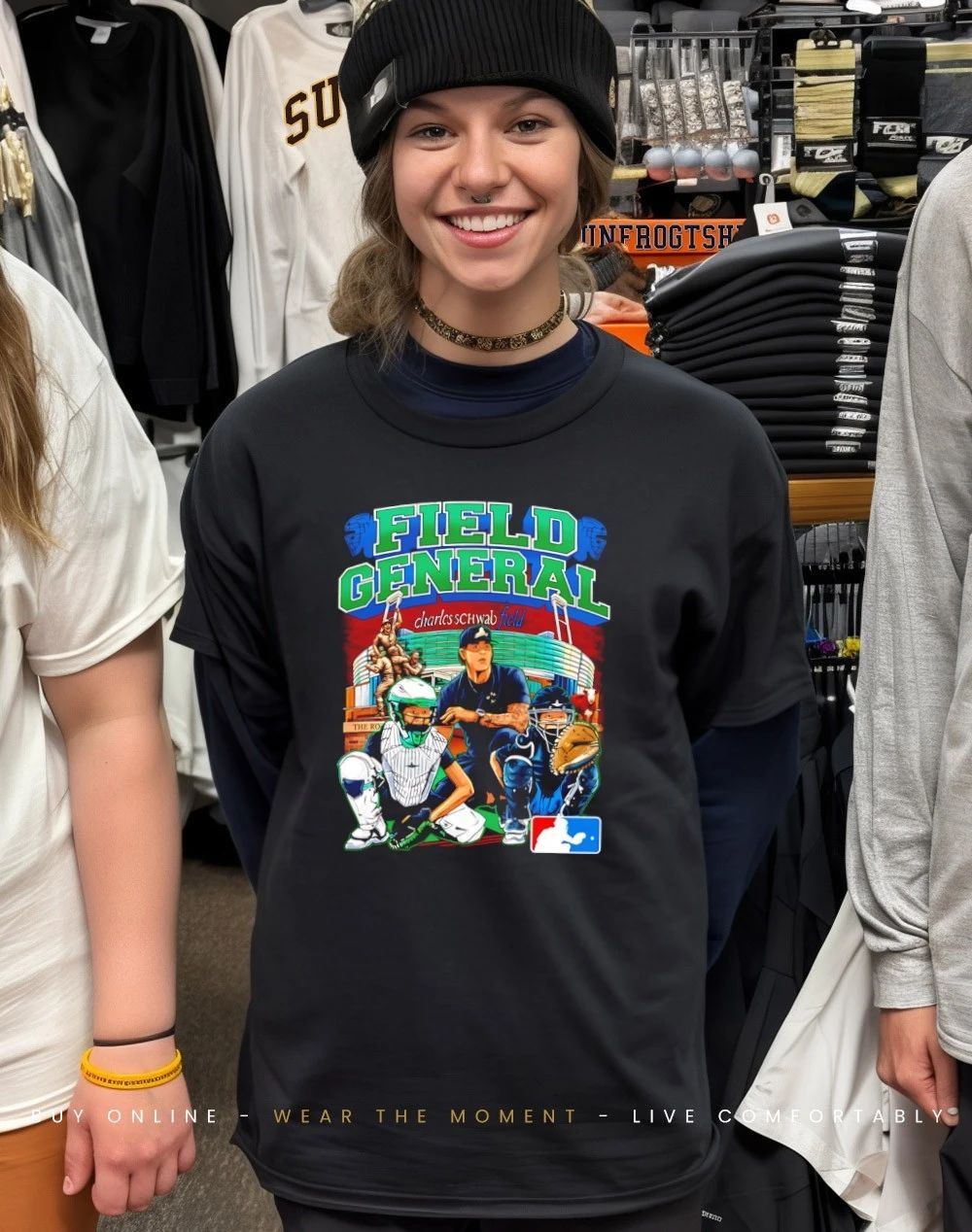 Field General Player 0002 player baseball graphic shirt