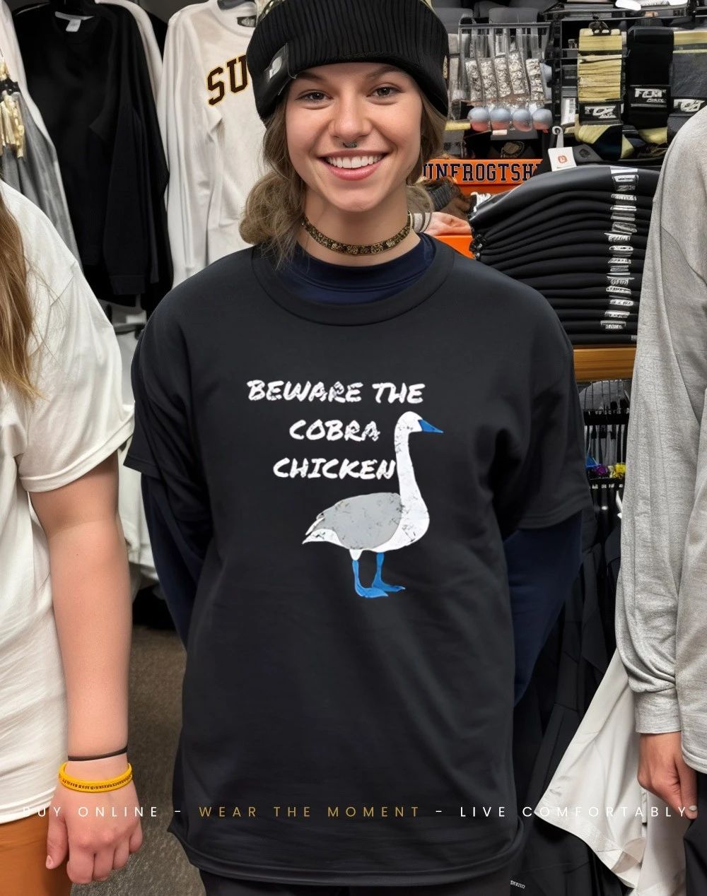 Beware The Cobra Chicken shirt