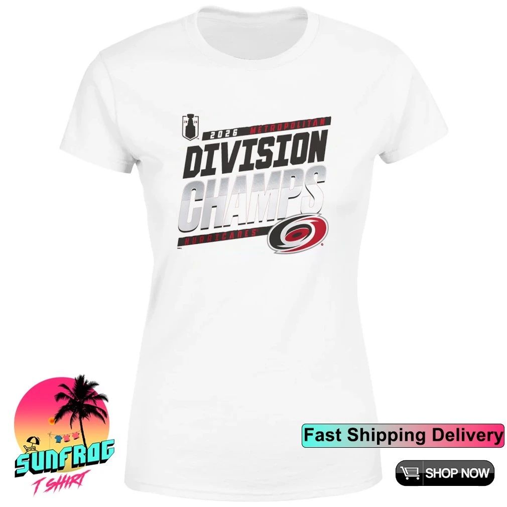 Carolina Hurricanes 2026 Metropolitan Division Champions shirt