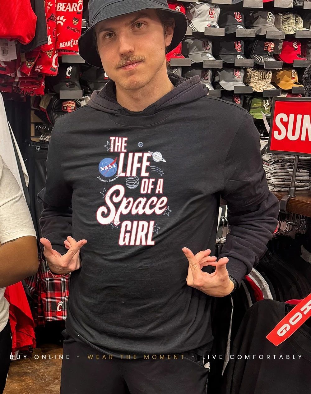 The Life Of A Space Girl Nasa shirt