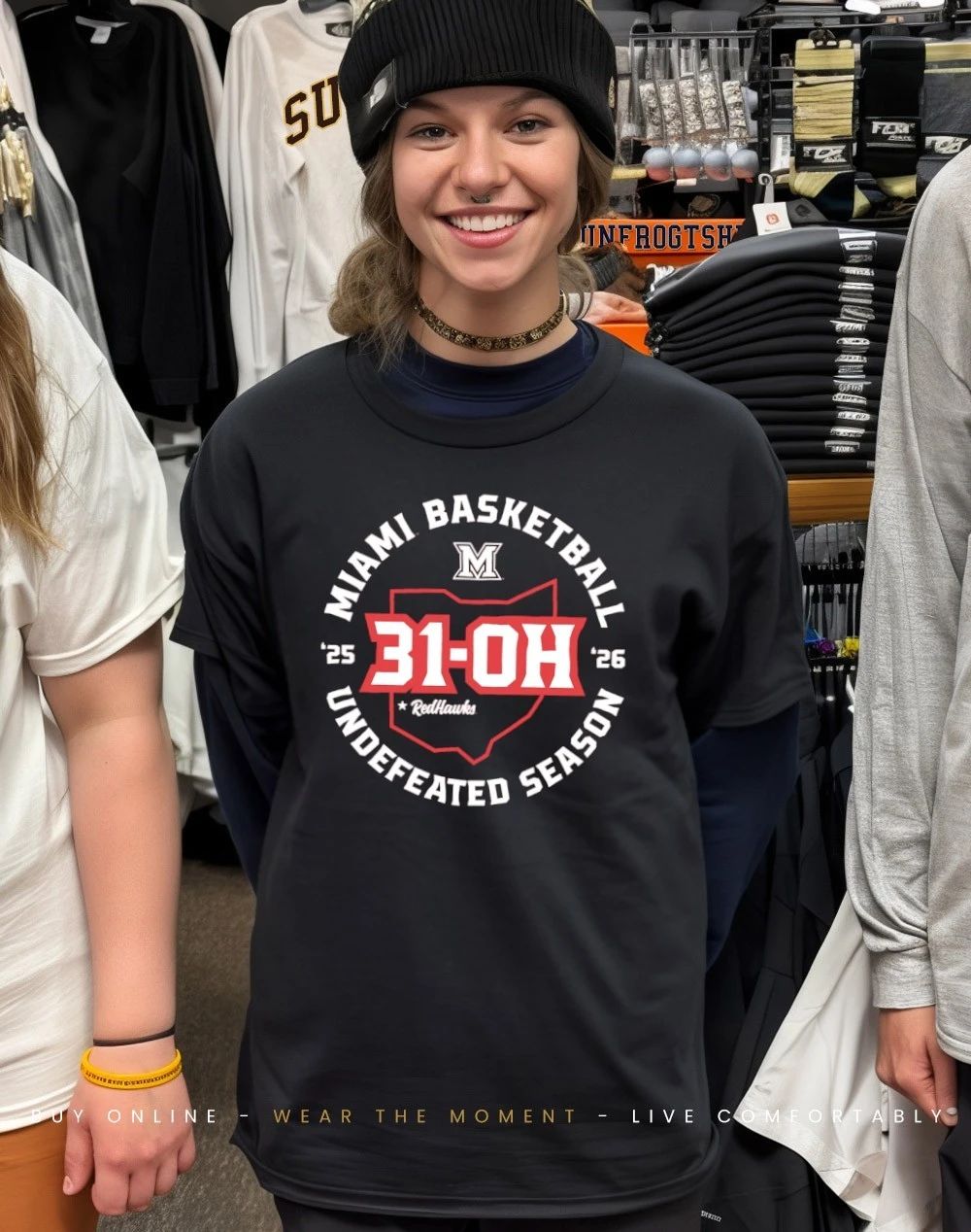 31-OH Miami Basketball Undefeated Season 2026 shirt