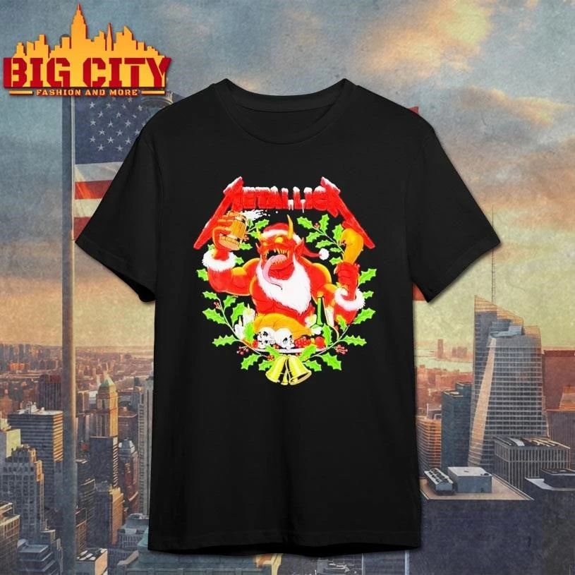Metallica M72 World Tour Art Holiday Bellz Demon Pop-Up Shirt