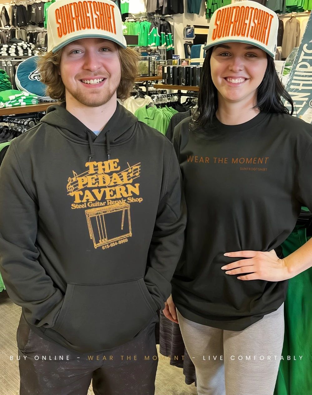 The Pedal Tavern Steel Guitar Repair shop shirt