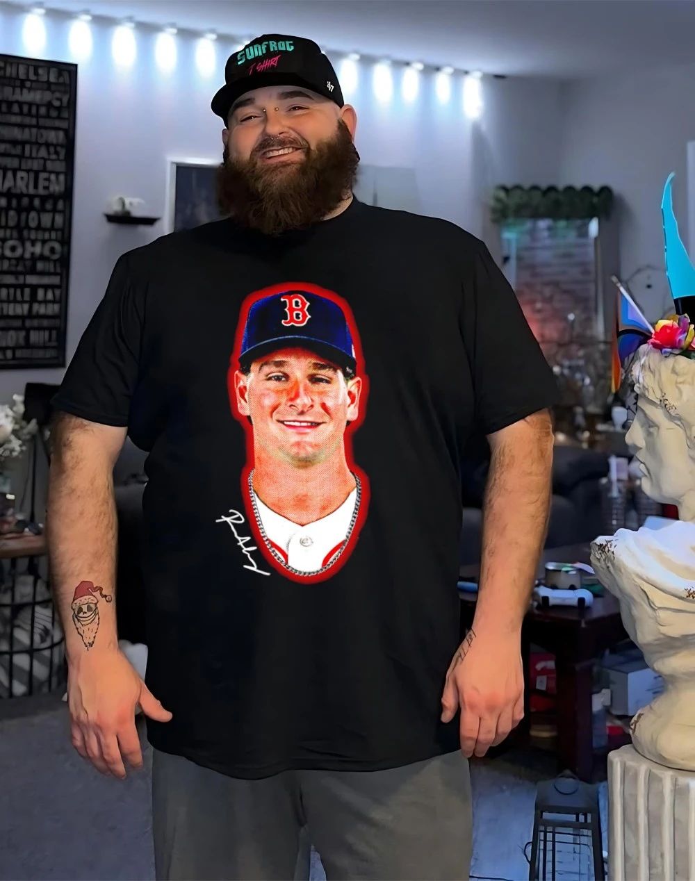 Boston Red Sox Roman Anthony Outerstuff Headliner signature shirt