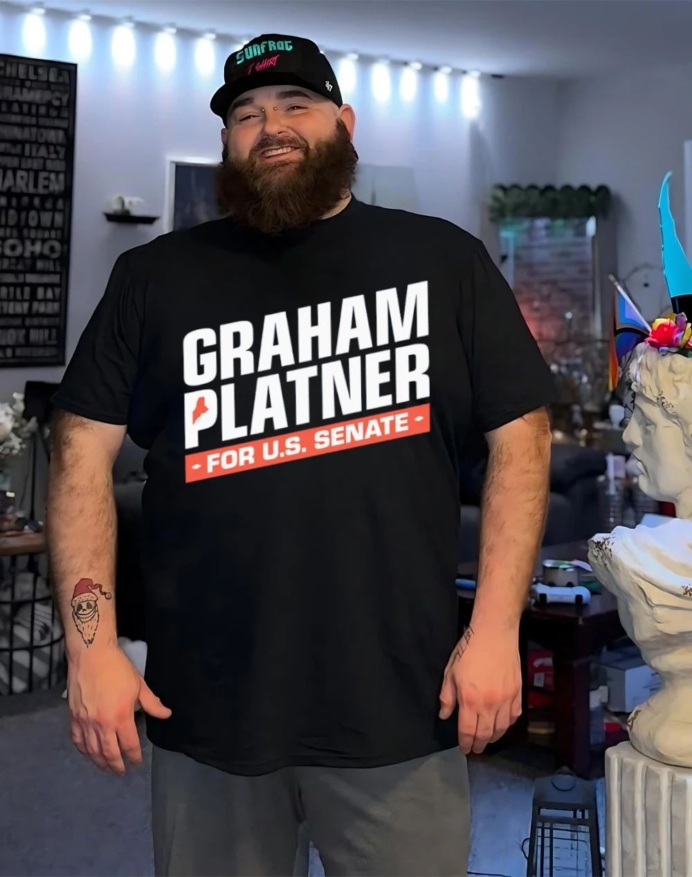 Graham Platner for US Senate shirt