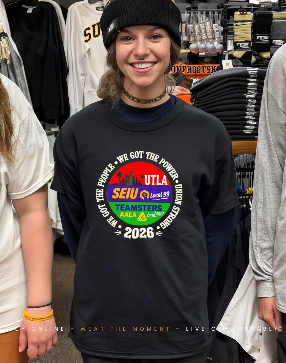 Labor Movement We Got The People UTLA SEIU AALA Solidarity shirt