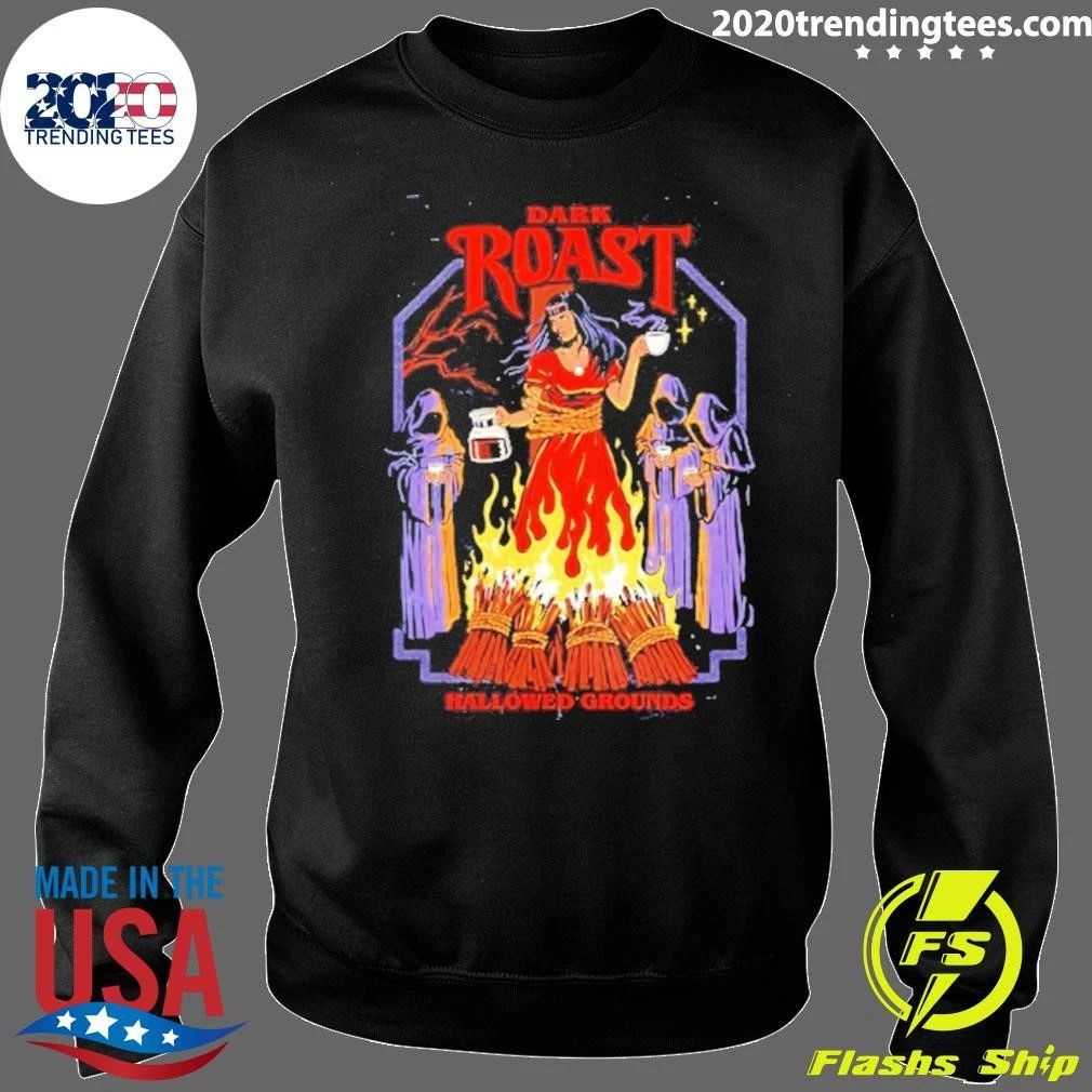 Dark Roast Hallowed Grounds Steven Rhodes Shirt