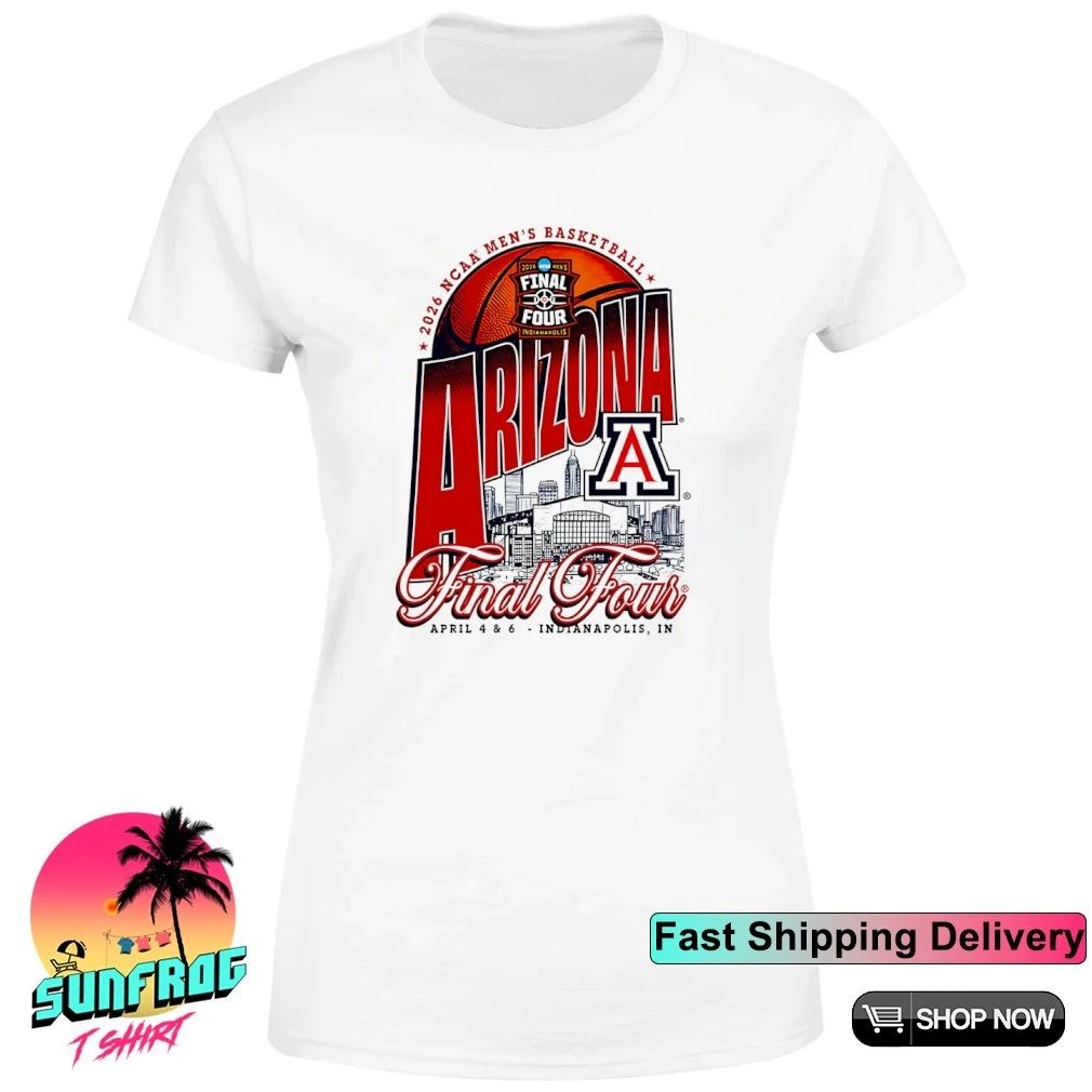 Arizona Wildcats 2026 NCAA Men’s Basketball Final Four Bound Stadium shirt