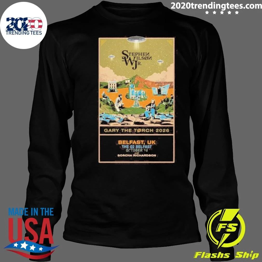 Stephen Wilson JR. Belfast UK October 15 2026 Shirt