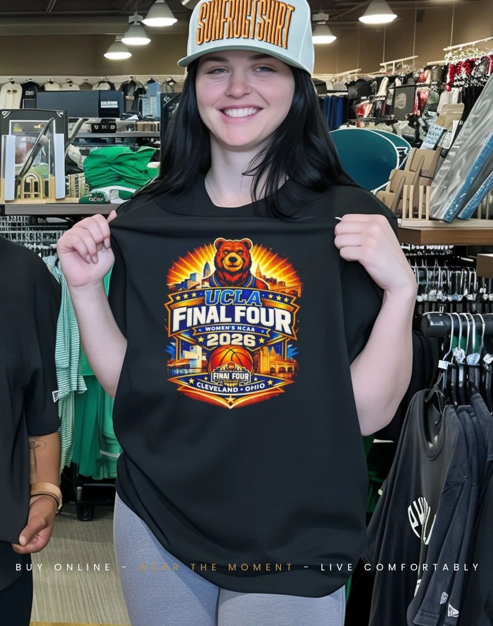 UCLA Women’s Basketball Final Four 2026 Cleveland Ohio graphic shirt
