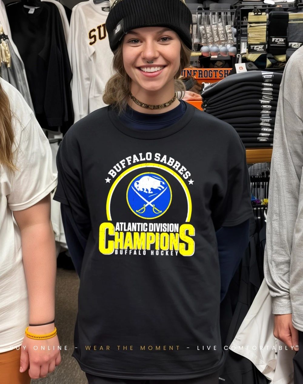 Buffalo Sabres Atlantic Division Champions 2026 Logo shirt