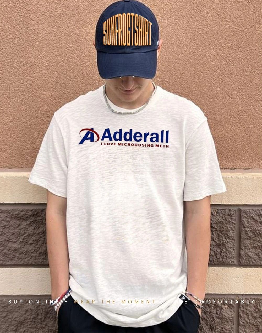 Adderall I love microdosing Meth Academy Sports Outdoors parody shirt