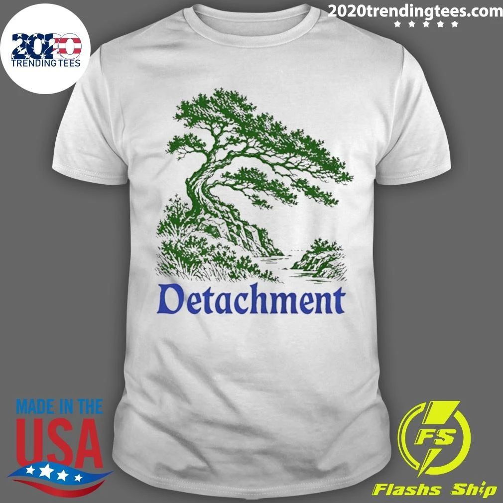 Detachment Bonsai Tree Zen Mindfulness Shirt