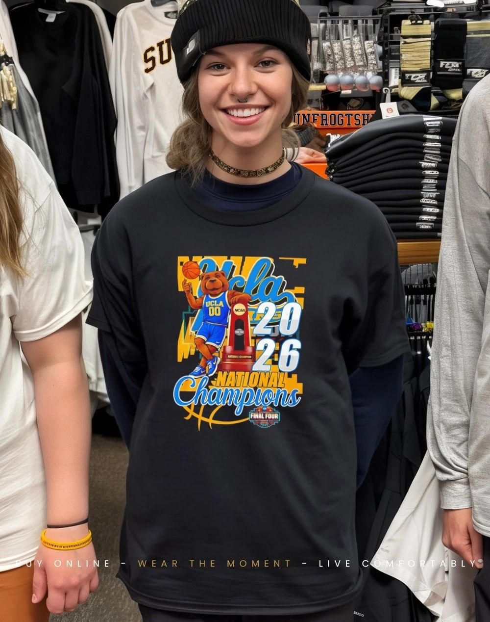 Ucla Bruins 2026 National Champions mascot trophy shirt