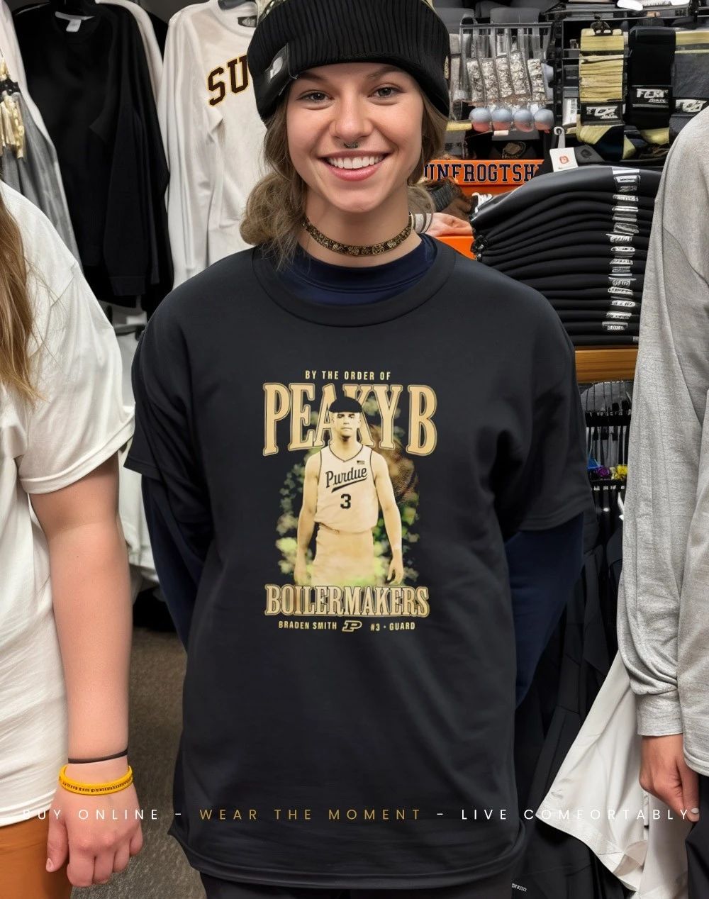 Purdue Boilermakers Basketball Braden Smith Peaky shirt