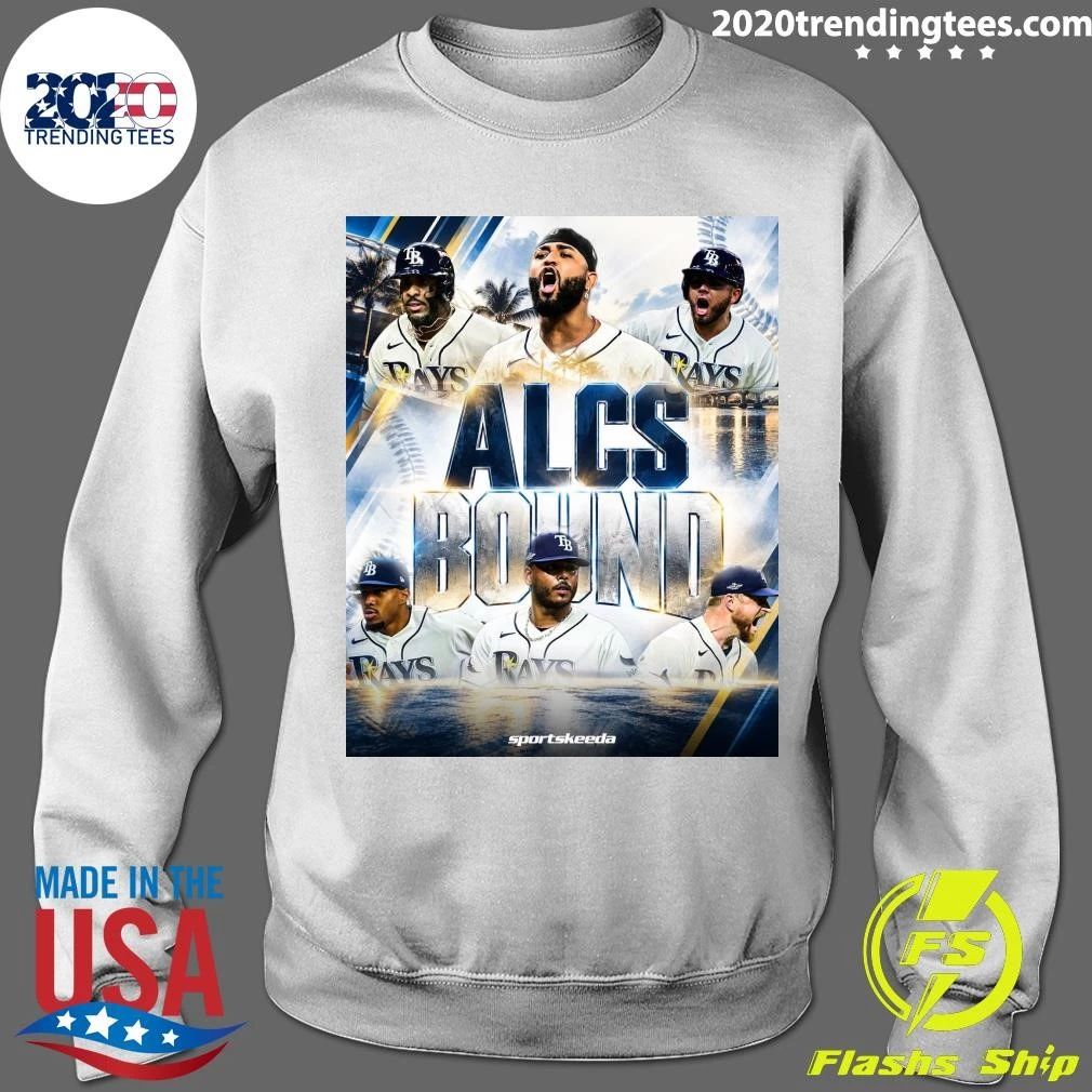 The Tampa Bay Rays Are Going To The ALCS For The Third Time In Franchise History T-shirt