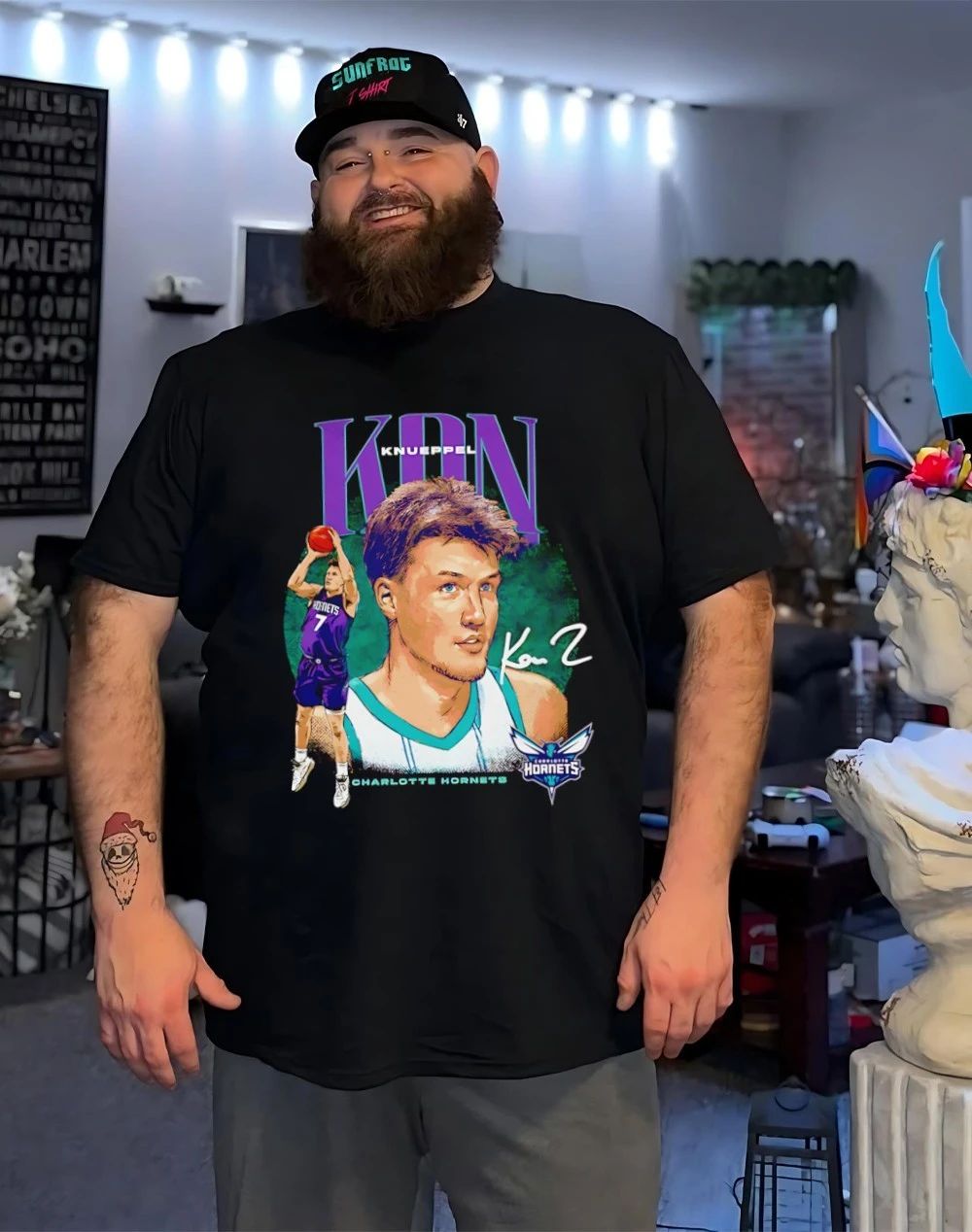 Kon Knueppel Charlotte Hornets Dual signature shirt